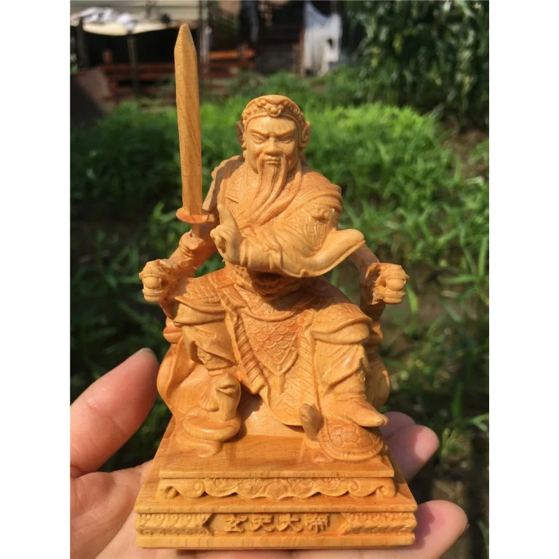 Arborvitae Boxwood Wood Carving God of War and Wealth Guan Yu Guan Gong Emperor Xuantian Home Decoration
Arborvitae Boxwood Wood Carving God of War and Wealth Guan Yu Guan Gong Emperor Xuantian Home Decoration
