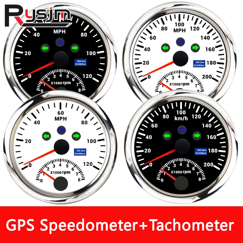 Морской Автомобильный GPS измеритель скорости 85 мм измеритель скорости с тахометром 8000 об/мин измеритель скорости одометра 0-миль/ч 0-км/ч для ...
Морской Автомобильный GPS измеритель скорости 85 мм измеритель скорости с тахометром 8000 об/мин измеритель скорости одометра 0-миль/ч 0-км/ч для ...