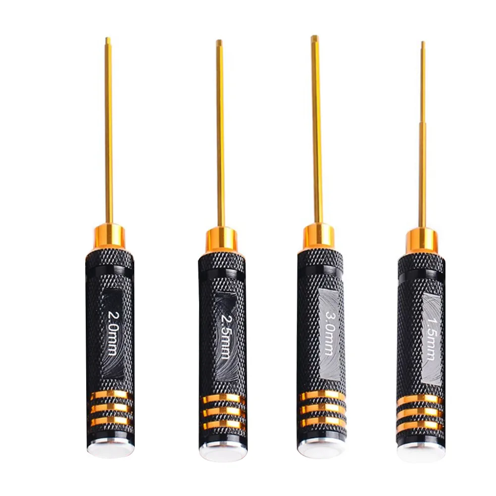 4pcs Titanium Plating Hex Screwdriver Kit 1.5/2.0/2.5/3.0mm Screwdriver Bit For Disassamble Furniture Hex Screws Repairing Tools
4pcs Titanium Plating Hex Screwdriver Kit 1.5/2.0/2.5/3.0mm Screwdriver Bit For Disassamble Furniture Hex Screws Repairing Tools