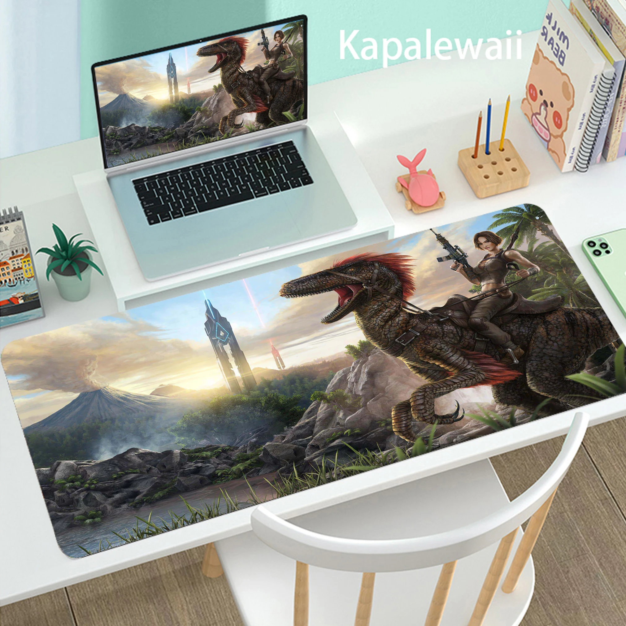 

Computer Mouse Pad Gamer Mouse Pads Large Gaming Mousepad XXL Desk Mause Mat Keyboard Accessories For ARK Survival Evolved
