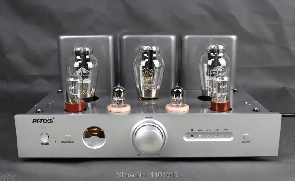 RFTLYS A3 300B Bluetooth Tube Amplifier HIFI EXQUIS Integrated Class A Single-ended AMP with Remote
RFTLYS A3 300B Bluetooth Tube Amplifier HIFI EXQUIS Integrated Class A Single-ended AMP with Remote