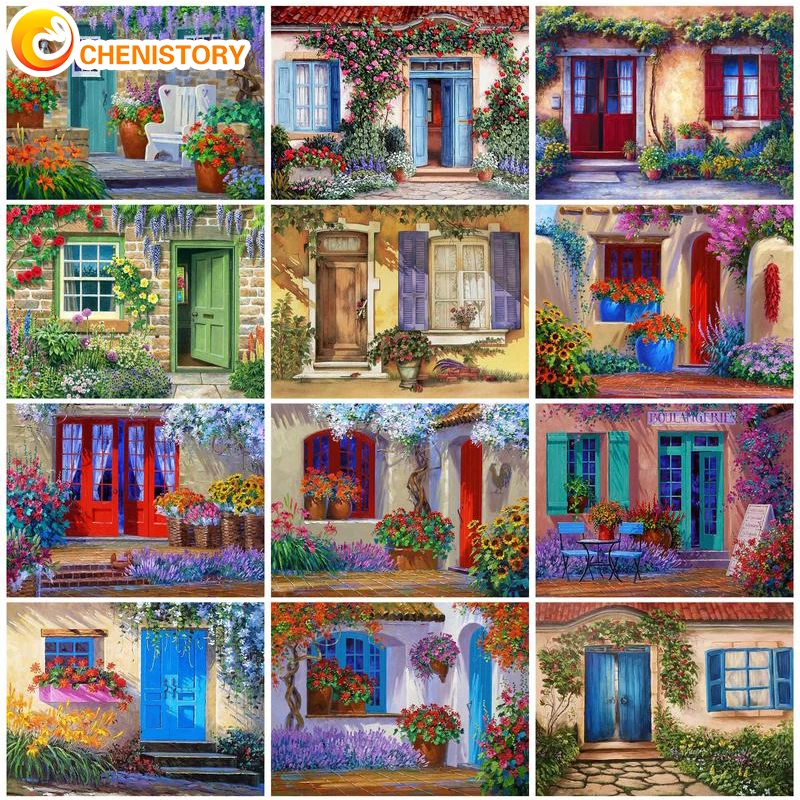 CHENISTORY 60x75cm Paint By Numbers Kits Door DIY Oil Painting By Numbers On Canvas Handpaint Scenery Home Decor Painting
CHENISTORY 60x75cm Paint By Numbers Kits Door DIY Oil Painting By Numbers On Canvas Handpaint Scenery Home Decor Painting