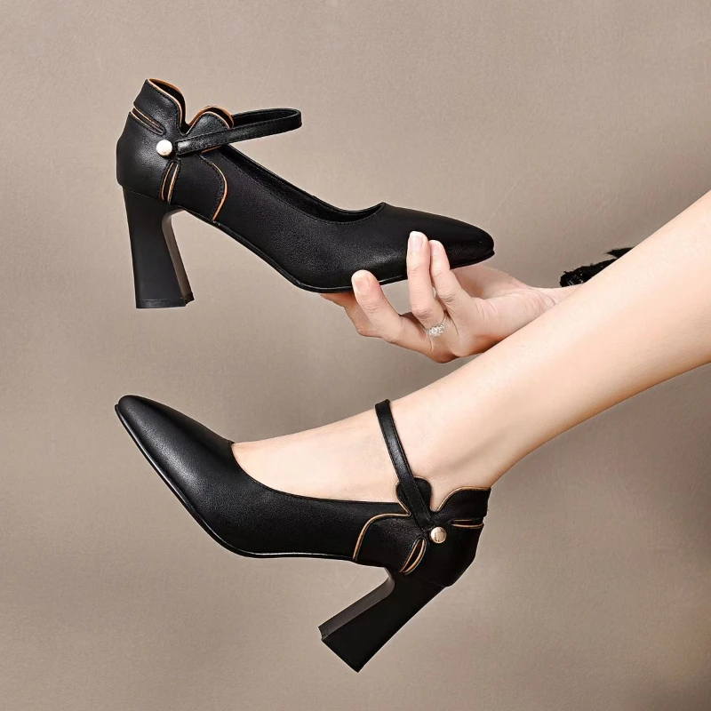 Женские босоножки с острым носком, однотонные босоножки на высоком толстом каблуке, с пряжкой, Новинка лета 2023
Женские босоножки с острым носком, однотонные босоножки на высоком толстом каблуке, с пряжкой, Новинка лета 2023