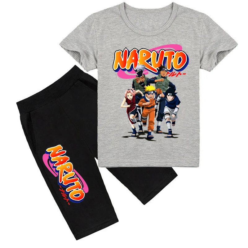 Kids T-shirts + Pant Summer New Fashion Kids Boys Girls T Shirt Japan Anime Nertuoes Character Tshirt Suit Streetwear Tops Tees
Kids T-shirts + Pant Summer New Fashion Kids Boys Girls T Shirt Japan Anime Nertuoes Character Tshirt Suit Streetwear Tops Tees