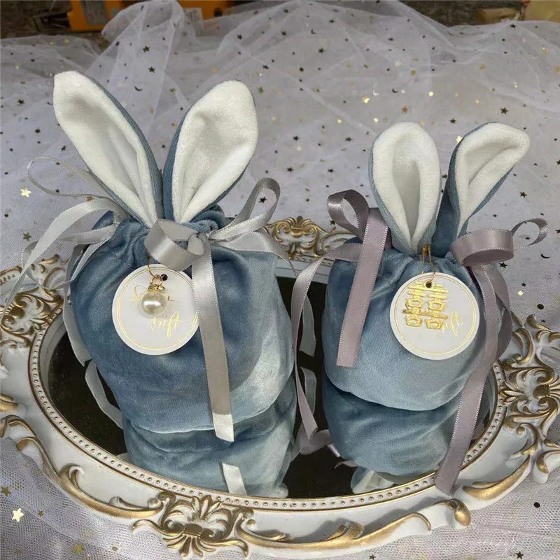 Cartoon Rabbit Ears Velvet Bags Chocolate Candy Cookie Packaging Bag Jewelry Organizer Bags Easter Cookies Candies Gift Bag
Cartoon Rabbit Ears Velvet Bags Chocolate Candy Cookie Packaging Bag Jewelry Organizer Bags Easter Cookies Candies Gift Bag