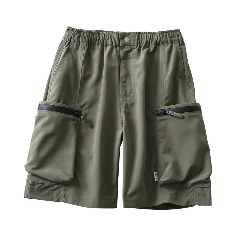 Summer New Men's Casual 5-point Hiking Pants Outdoor Trekking Fitness Sports Loose Patch Pocket Elastic Waist Tooling Shorts
Summer New Men's Casual 5-point Hiking Pants Outdoor Trekking Fitness Sports Loose Patch Pocket Elastic Waist Tooling Shorts