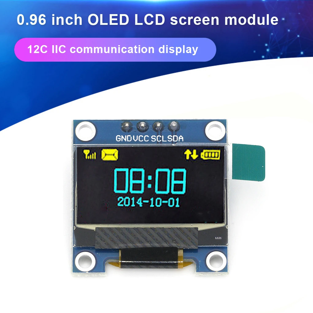 0 96 дюймов, 128x64 пикселей, 7-контактный OLED-дисплей, Фотогалерея I2C, IIC-порт, цифровой дисплей, запасные части платы
0 96 дюймов, 128x64 пикселей, 7-контактный OLED-дисплей, Фотогалерея I2C, IIC-порт, цифровой дисплей, запасные части платы