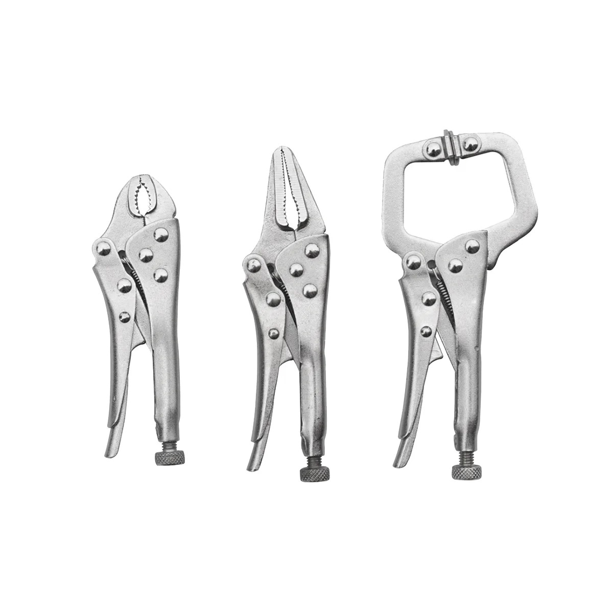 3Pcs Mini Pliers Set 4in Curved and 5in Long Nose and 5 in Grip Tool Welding Grip Tool
3Pcs Mini Pliers Set 4in Curved and 5in Long Nose and 5 in Grip Tool Welding Grip Tool