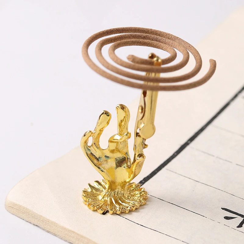 Creative Metal Mini Incense Holder Alloy Stick Incense Base Bergamot Tea Ceremony Accessories Zen Tea Home Decoration 
Creative Metal Mini Incense Holder Alloy Stick Incense Base Bergamot Tea Ceremony Accessories Zen Tea Home Decoration
