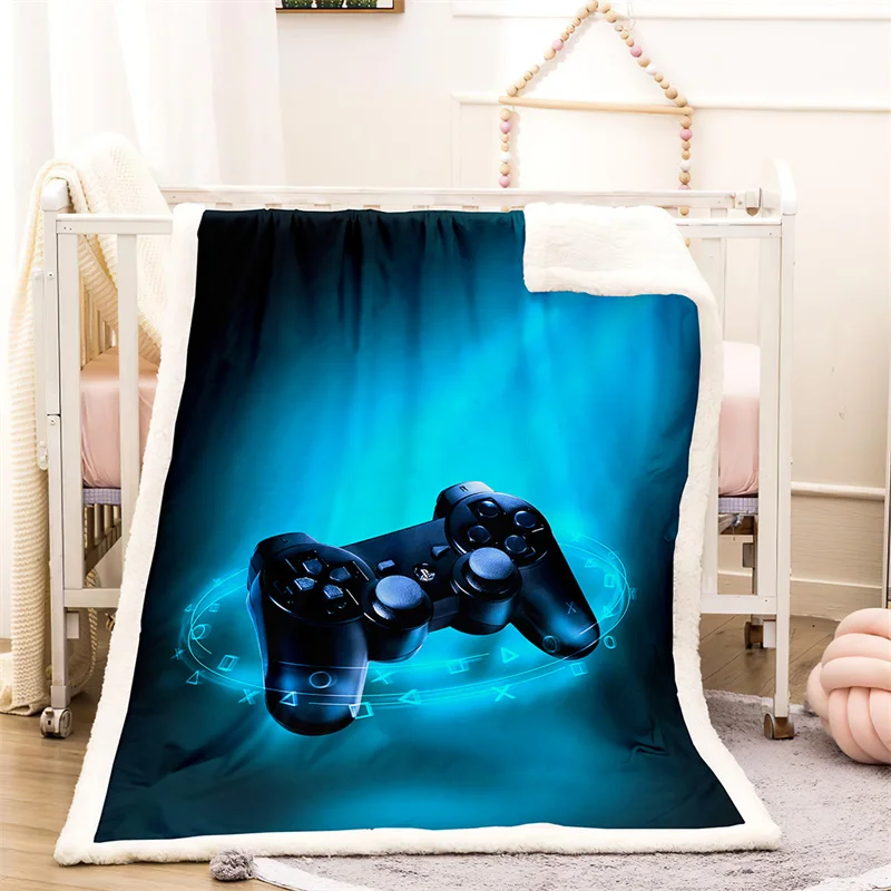 3d Game Console Winter Home Thick Blanket Front Polyester Back Cashmere Travel Adult and Children Custom Blanket Sofa Warm
3d Game Console Winter Home Thick Blanket Front Polyester Back Cashmere Travel Adult and Children Custom Blanket Sofa Warm
