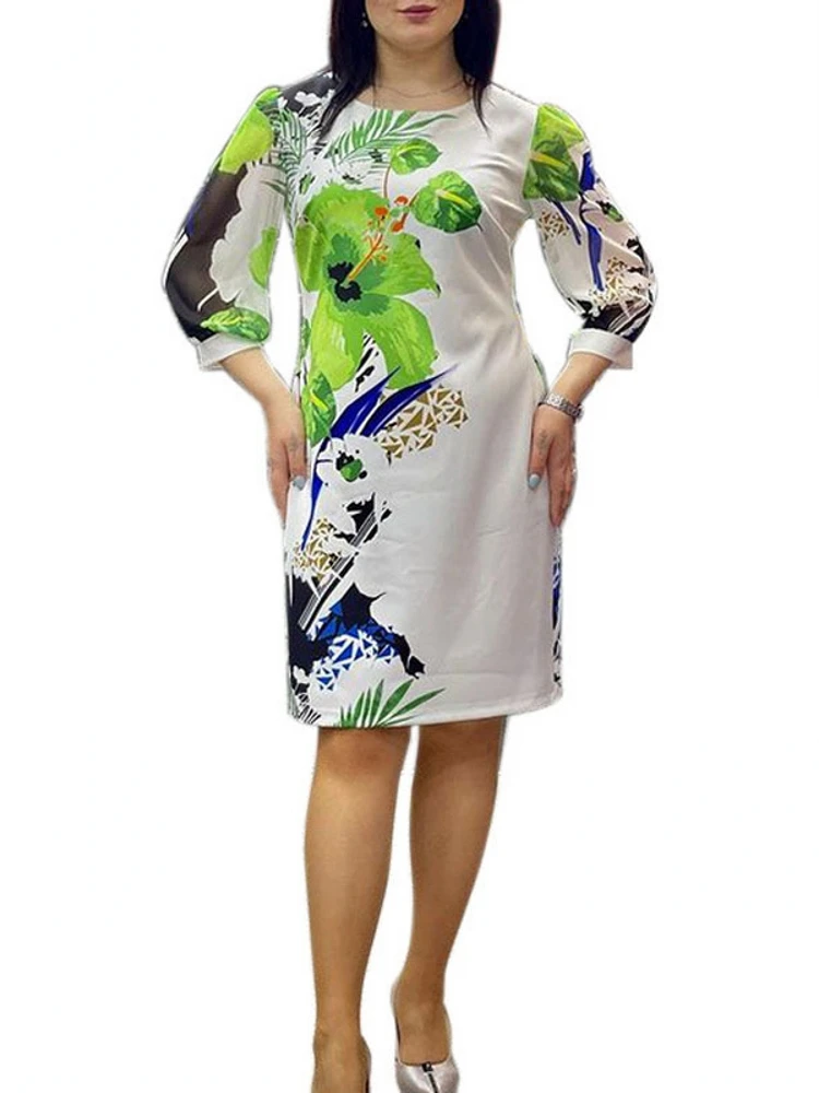 African Straight Dress Women Knee Length O Neck Dashiki Africa Clothing 2022 New Fashion Floral Print African Office Lady Dress
African Straight Dress Women Knee Length O Neck Dashiki Africa Clothing 2022 New Fashion Floral Print African Office Lady Dress