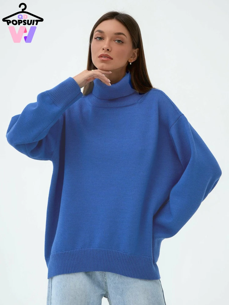 New In Autumn Winter Women Sweaters Pullovers Fashion Loose Turtleneck Long Sleeve Knitwear Stretch Tops Office Lady Sweaters
New In Autumn Winter Women Sweaters Pullovers Fashion Loose Turtleneck Long Sleeve Knitwear Stretch Tops Office Lady Sweaters