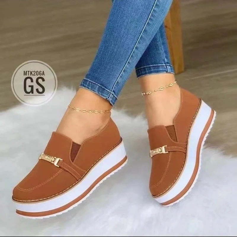 Women's Shoes 2023 Hit Fashion Chain Running Canvas Sneakers Casual Platform Slip-On Vulcanized Autumn Cozy Loafers Plus Size 43
Women's Shoes 2023 Hit Fashion Chain Running Canvas Sneakers Casual Platform Slip-On Vulcanized Autumn Cozy Loafers Plus Size 43