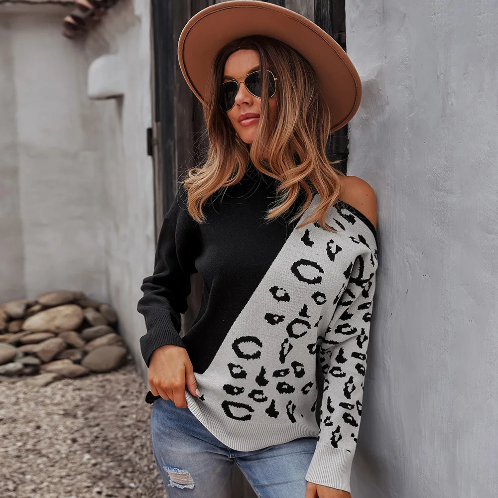 2022 Fashion Wear Leopard Print Stitching Top Winter Long Sleeve Clothes Young Girl Pullover Women Clothing Harajuku Sweater
2022 Fashion Wear Leopard Print Stitching Top Winter Long Sleeve Clothes Young Girl Pullover Women Clothing Harajuku Sweater