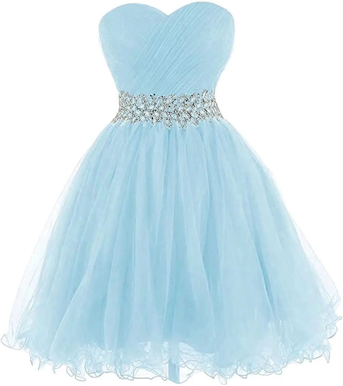 Charmingbridal Women's Short Homecoming Dresses Sweetheart Beaded Tulle A-line Mini Prom Party Gowns for Teens 2022
Charmingbridal Women's Short Homecoming Dresses Sweetheart Beaded Tulle A-line Mini Prom Party Gowns for Teens 2022