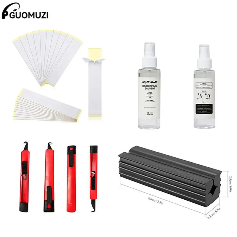 Golf Grip Kits for Regripping Golf Clubs Grip Tape, Grip Solvent, Hook Blade Golf Putters Re-grip Tools Shaft Re-Gripping
Golf Grip Kits for Regripping Golf Clubs Grip Tape, Grip Solvent, Hook Blade Golf Putters Re-grip Tools Shaft Re-Gripping