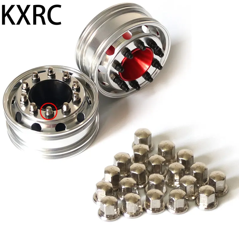 20Pcs M2 Metal Wheel Hub Nuts Black/Silver Screw for 1/14 Tamiya RC Truck Trailer Scania 770S Benz Actros Volvo MAN LESU Part
20Pcs M2 Metal Wheel Hub Nuts Black/Silver Screw for 1/14 Tamiya RC Truck Trailer Scania 770S Benz Actros Volvo MAN LESU Part