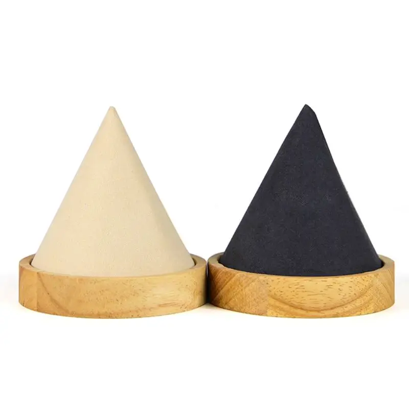 Cone Shape Wooden Bangle Bracelet Anklet Chain Jewelry Display Stand Ring Watch Holder Showing Storage Rack Accessories
Cone Shape Wooden Bangle Bracelet Anklet Chain Jewelry Display Stand Ring Watch Holder Showing Storage Rack Accessories