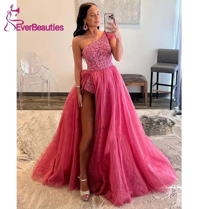 Elegant One Shoulder Prom Dresses Tulle Formal Occasion Dresses Party Dresses Vestidos De Ocasión Formales Evening Dresses
Elegant One Shoulder Prom Dresses Tulle Formal Occasion Dresses Party Dresses Vestidos De Ocasión Formales Evening Dresses