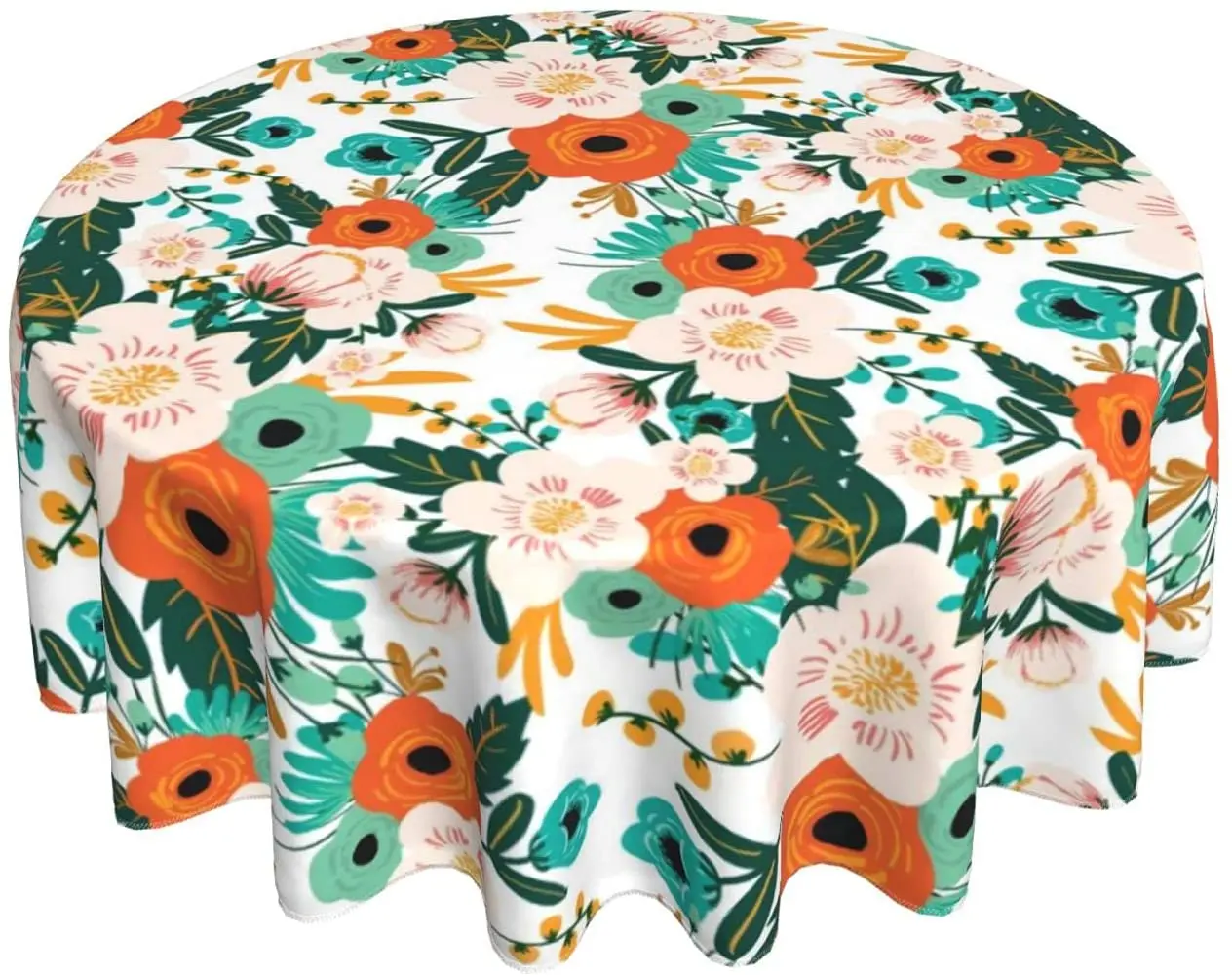 Floral Flower Colorful Round Tablecloth Summer Blossom Tablecloths for Round Tables Round Table Cover Room Party Indoor Outdoor
Floral Flower Colorful Round Tablecloth Summer Blossom Tablecloths for Round Tables Round Table Cover Room Party Indoor Outdoor