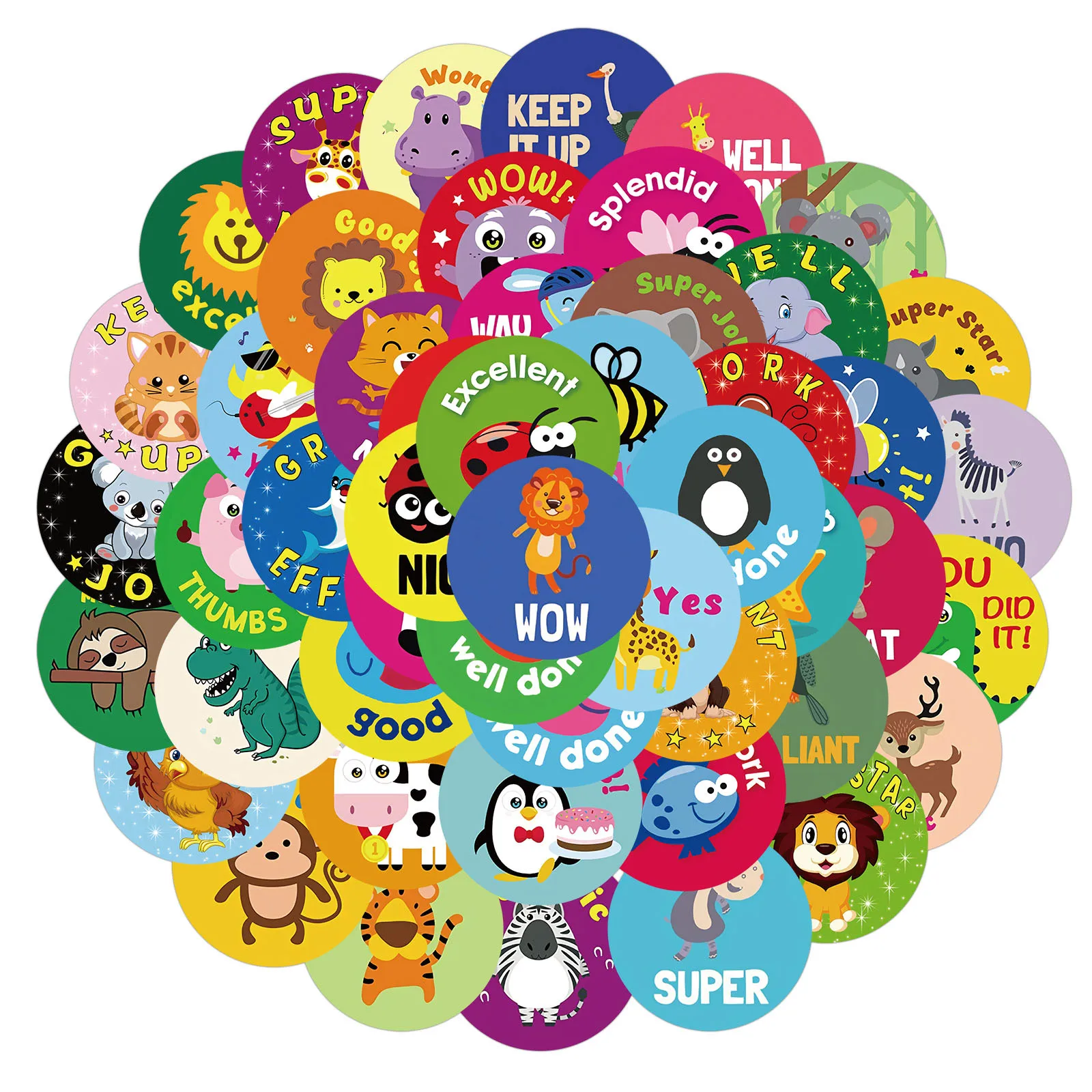 New 50 Children's Reward Stickers Non-infringement Graffiti Stickers Decorate Luggage Notebook Waterproof
New 50 Children's Reward Stickers Non-infringement Graffiti Stickers Decorate Luggage Notebook Waterproof