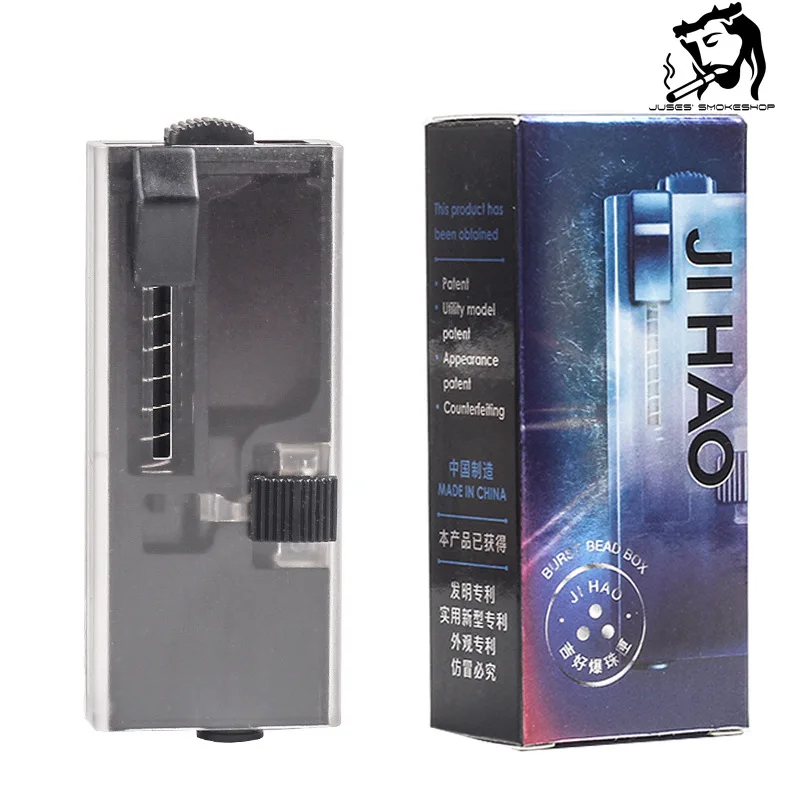 JUSES' SMOKESHOP New Upgrade DIY Pop-up Smoke Push-ball Box DIY Smoke Beads Accessory Tools Cigarette Beads Bead Pusher
JUSES' SMOKESHOP New Upgrade DIY Pop-up Smoke Push-ball Box DIY Smoke Beads Accessory Tools Cigarette Beads Bead Pusher