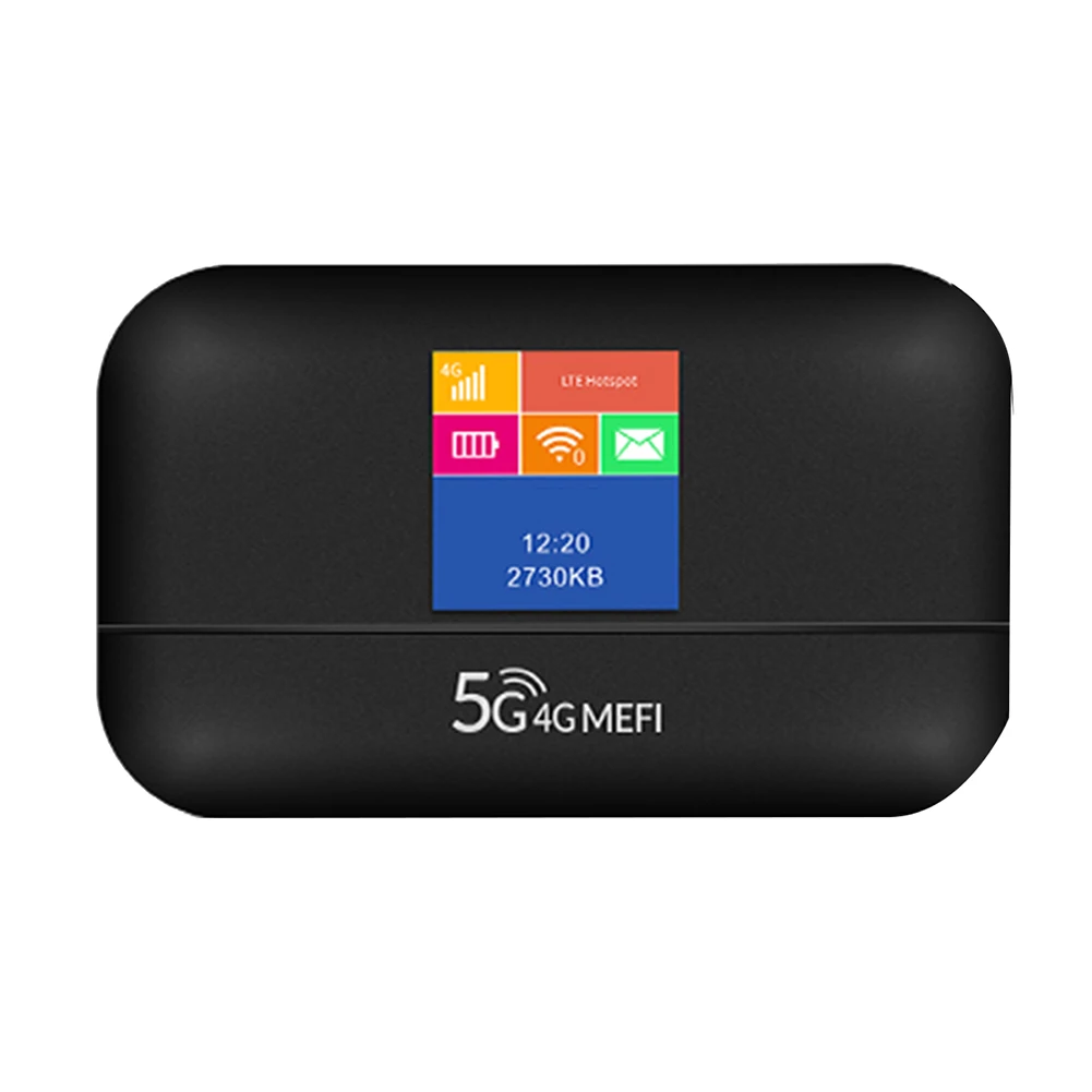 Portable MiFi Router 4G WiFi 150Mbps 3000 MAh Mifi Modem Car Mobile Wifi Wireless Hotspot with Sim Card Slot and Screen
Portable MiFi Router 4G WiFi 150Mbps 3000 MAh Mifi Modem Car Mobile Wifi Wireless Hotspot with Sim Card Slot and Screen