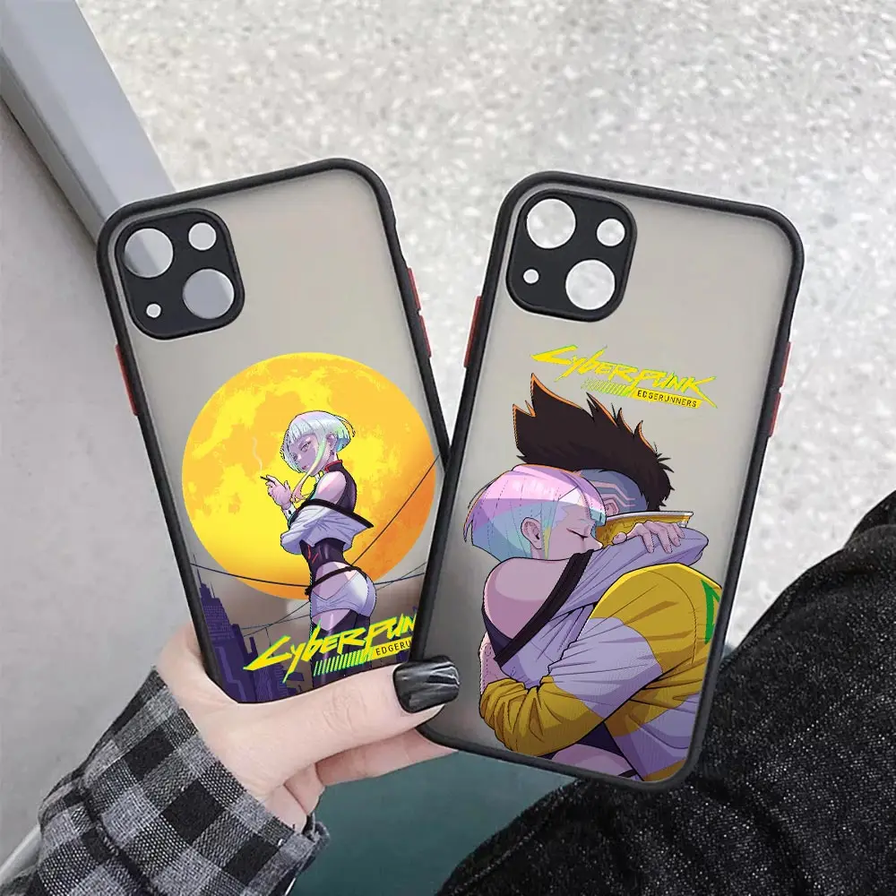Fashion Hot Game C-Cyberpunkes Cartoon Phone Case For Apple iPhone14 13 12 11 Pro Max Mini 8 7 SE XR XS Plus Max 5G Cover Fundas
Fashion Hot Game C-Cyberpunkes Cartoon Phone Case For Apple iPhone14 13 12 11 Pro Max Mini 8 7 SE XR XS Plus Max 5G Cover Fundas