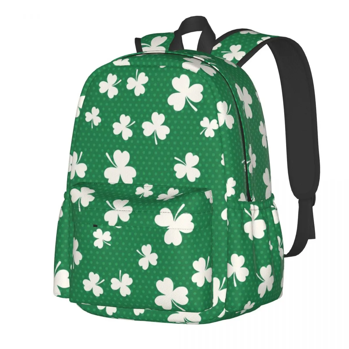 St Patricks Day Backpack Shamrock Print Student Polyester Trekking Backpacks Lightweight Streetwear High School Bags Rucksack
St Patricks Day Backpack Shamrock Print Student Polyester Trekking Backpacks Lightweight Streetwear High School Bags Rucksack