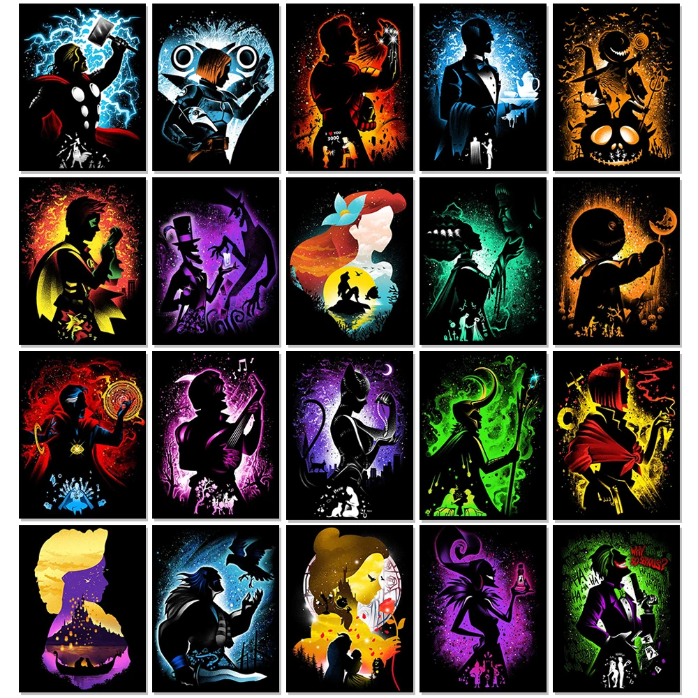 Disney Diamond Painting Princess Cartoon Mosaic Diamond Embroidery Villain Full Round Rhinestone Crafts for Children DIY Gifts
Disney Diamond Painting Princess Cartoon Mosaic Diamond Embroidery Villain Full Round Rhinestone Crafts for Children DIY Gifts