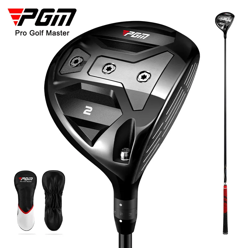 

PGM Golf Clubs Men's Right Hand No.2 Drivers Titanium Carbon Club High Rebound Low Center Gravity Professional Golf Club 2 Wood