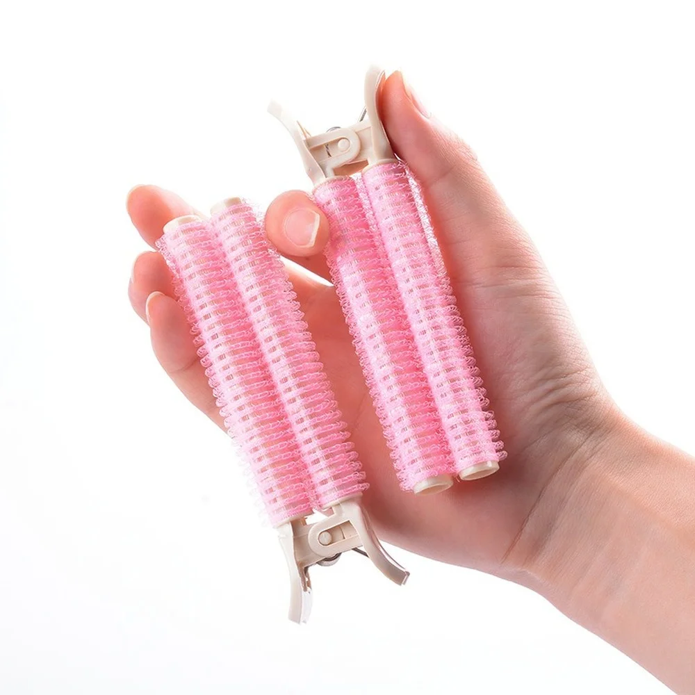 2pcs Heatless Hair Root Fluffy Clip for Women Air Bangs Curler Self-adhesive Hair Rollers Magic Curling Bangs Clips Styling Tool 
2pcs Heatless Hair Root Fluffy Clip for Women Air Bangs Curler Self-adhesive Hair Rollers Magic Curling Bangs Clips Styling Tool