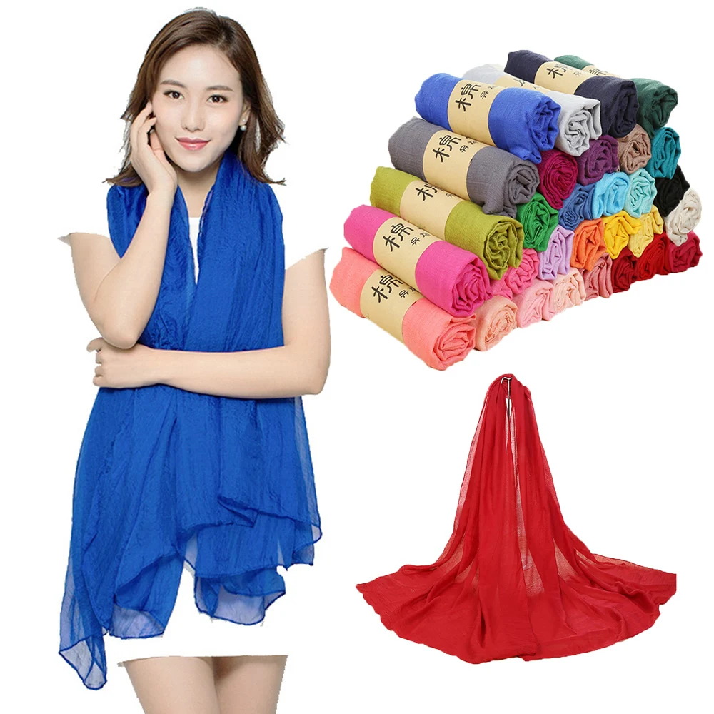 Elegant Women Silk Scarves Soft Shawl Scarf Neck Decorative Warmer Breathable Cotton Linen Neckerchief Lady Casual Muffler 180CM
Elegant Women Silk Scarves Soft Shawl Scarf Neck Decorative Warmer Breathable Cotton Linen Neckerchief Lady Casual Muffler 180CM