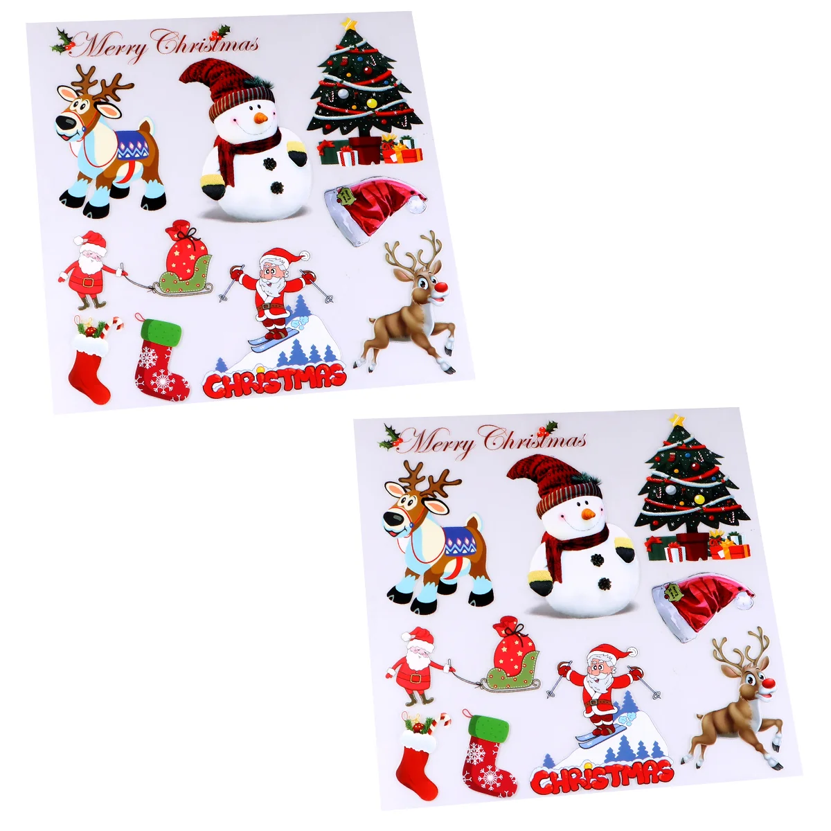 2PCS Fabric Adhesive Xmas for Kids Xmas Kids Stickers Christmas Makeup Stickers Preheat
2PCS Fabric Adhesive Xmas for Kids Xmas Kids Stickers Christmas Makeup Stickers Preheat