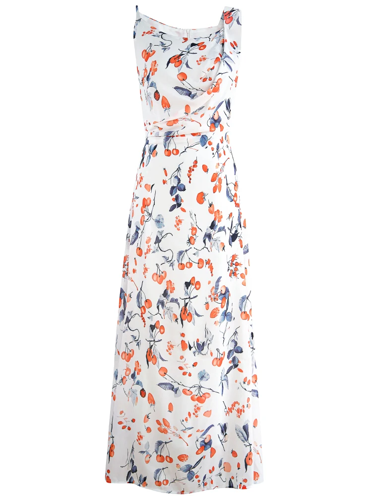 Sweetsince Summer 2023 Dress Women Korean Long Elegant Sexy Sling Round Neck Print Sleeveless Beach Party Luxury Designer New
Sweetsince Summer 2023 Dress Women Korean Long Elegant Sexy Sling Round Neck Print Sleeveless Beach Party Luxury Designer New