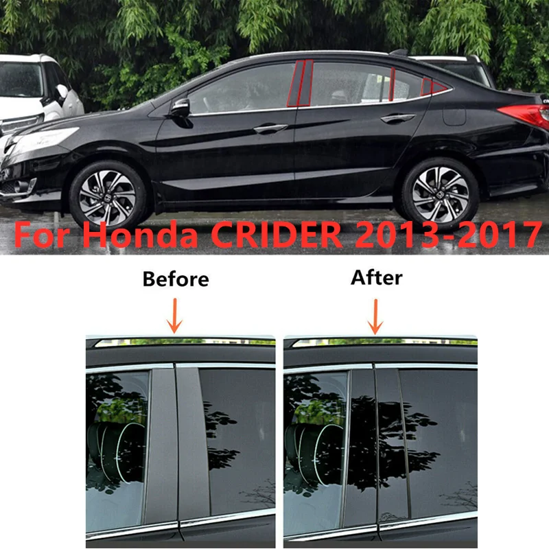 Car Exterior Door Window Pillar Posts Piano Cover Trim Decor For Honda CRIDER 2013 2014 2015 2016 2017
Car Exterior Door Window Pillar Posts Piano Cover Trim Decor For Honda CRIDER 2013 2014 2015 2016 2017