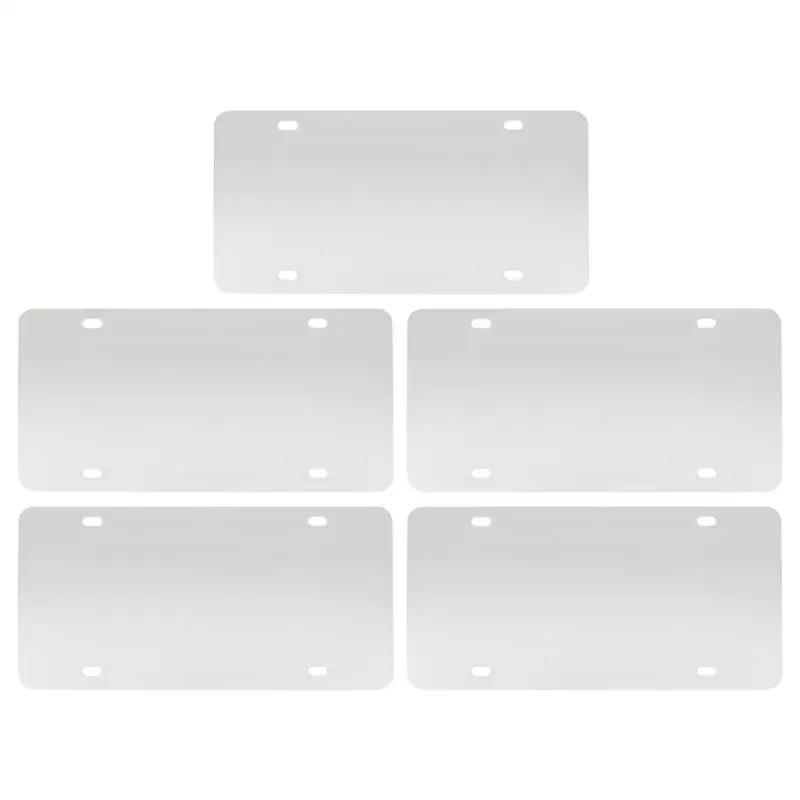 5 Pcs DIY License Plates Auto Blank License Plates Car Sublimation License Plate Sublimation Plate DIY Blank License Plate
5 Pcs DIY License Plates Auto Blank License Plates Car Sublimation License Plate Sublimation Plate DIY Blank License Plate