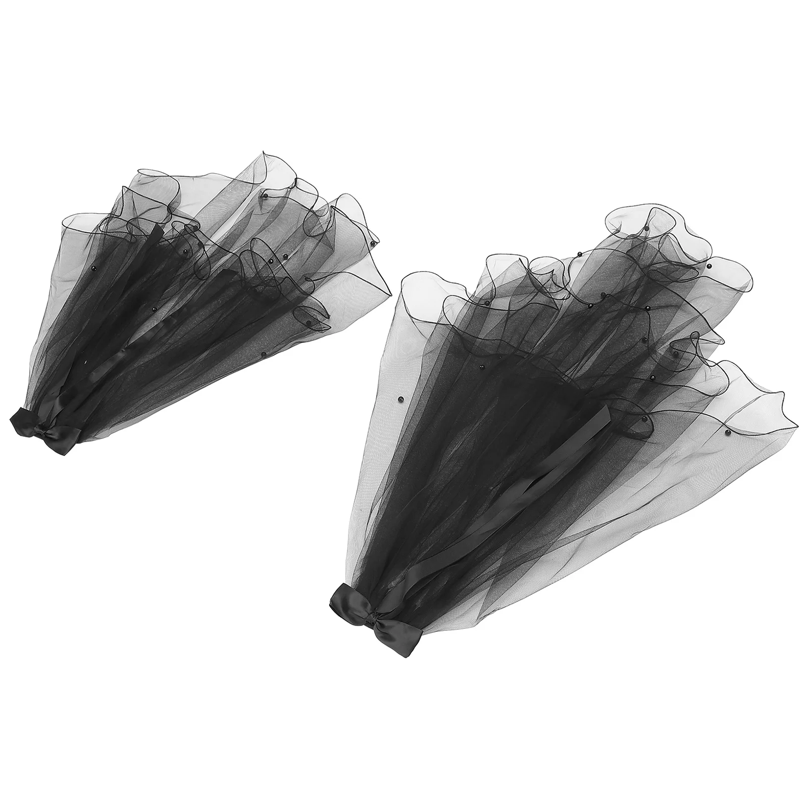 2 Pcs Headgear Bride Headpieces Wedding Bow-knot Veil Mantilla Veils Bridal Gauze Child Scarf Church
2 Pcs Headgear Bride Headpieces Wedding Bow-knot Veil Mantilla Veils Bridal Gauze Child Scarf Church