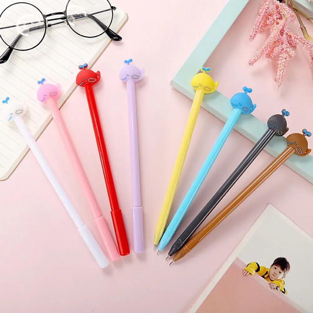 8PCS/Set Cartoon 3D Whale Shaped Creative Stationery Black Ink Gel Pen Signature Pen Students Gift Neutral Pen
8PCS/Set Cartoon 3D Whale Shaped Creative Stationery Black Ink Gel Pen Signature Pen Students Gift Neutral Pen