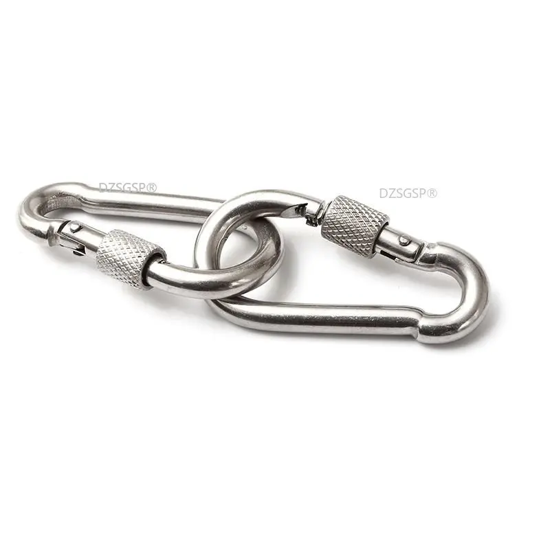 Spring Hook Carabiner304 Stainless Steel 80mm Marine Grade Key Chain Boat Deck Hardware Rigging
Spring Hook Carabiner304 Stainless Steel 80mm Marine Grade Key Chain Boat Deck Hardware Rigging