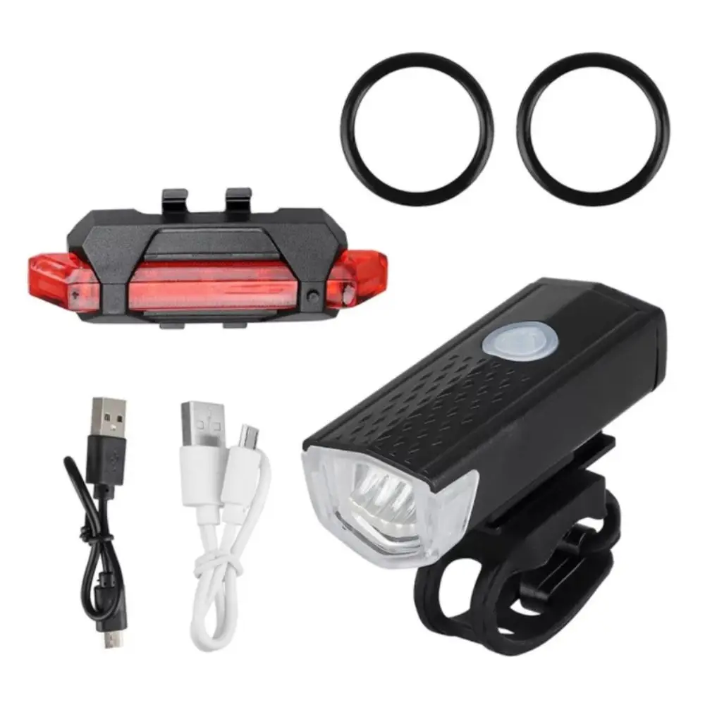 Cycling Accessories USB LED Rechargeable Headlight Front Rear Lights Bicycle Lamp Bike Lights
Cycling Accessories USB LED Rechargeable Headlight Front Rear Lights Bicycle Lamp Bike Lights