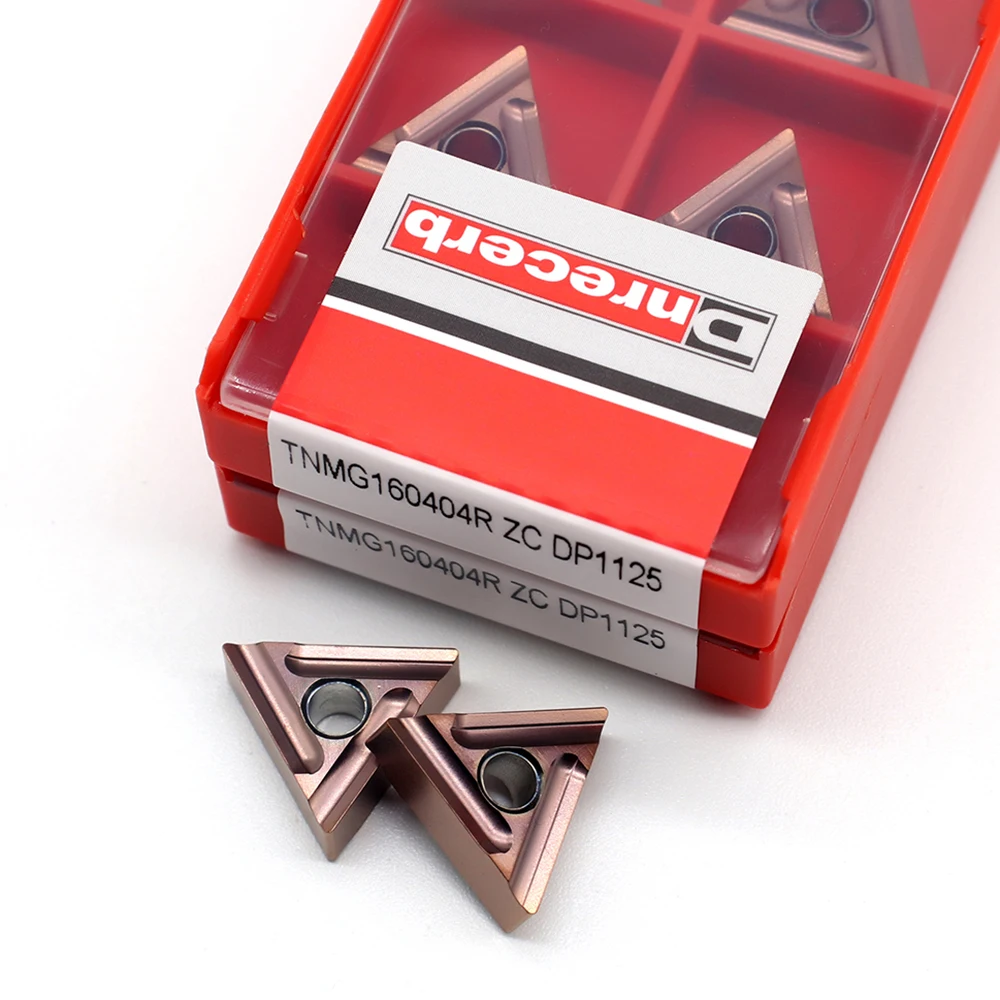 TNMG160404R-ZC DP9025 for Steel DP1125 for Stainless Steel Metal Turning Tools Tnmg160404 Inserts for Lathe
TNMG160404R-ZC DP9025 for Steel DP1125 for Stainless Steel Metal Turning Tools Tnmg160404 Inserts for Lathe