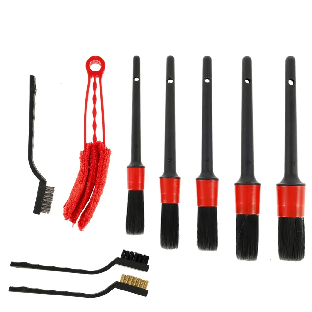 3/5/9pcs Car Detailing Cleaning Brush Auto Interior Exterior Cleaning Set Dashboard Air Outlet Window Wheel Car Wash Accessories
3/5/9pcs Car Detailing Cleaning Brush Auto Interior Exterior Cleaning Set Dashboard Air Outlet Window Wheel Car Wash Accessories