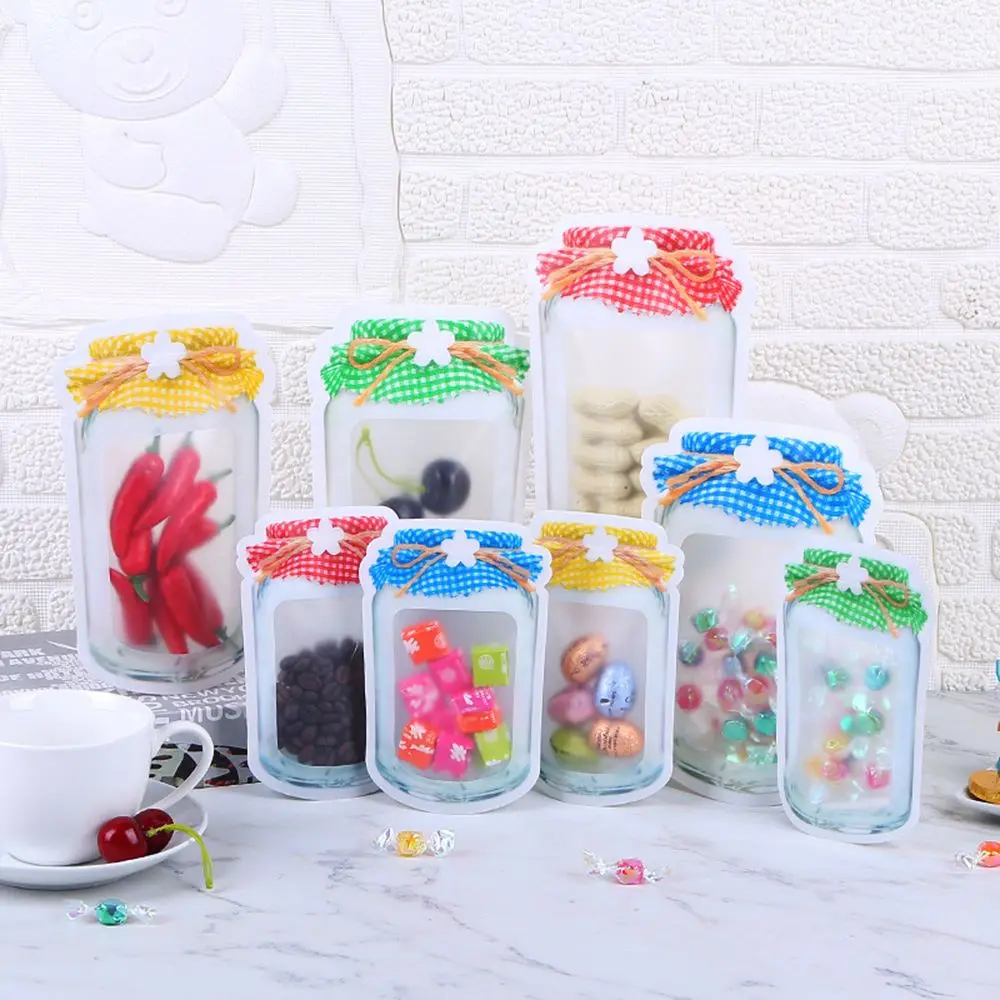 Portable Biscuits Snack Reusable Food Seal Ziplock Storage Organizer Mason Jar Bags Cookies Packaging Candy Bag
Portable Biscuits Snack Reusable Food Seal Ziplock Storage Organizer Mason Jar Bags Cookies Packaging Candy Bag