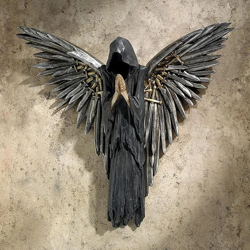 Soul Warrior Sculpture Resin Craft Pendant Home Decoration Wall Halloween Decoration
Soul Warrior Sculpture Resin Craft Pendant Home Decoration Wall Halloween Decoration