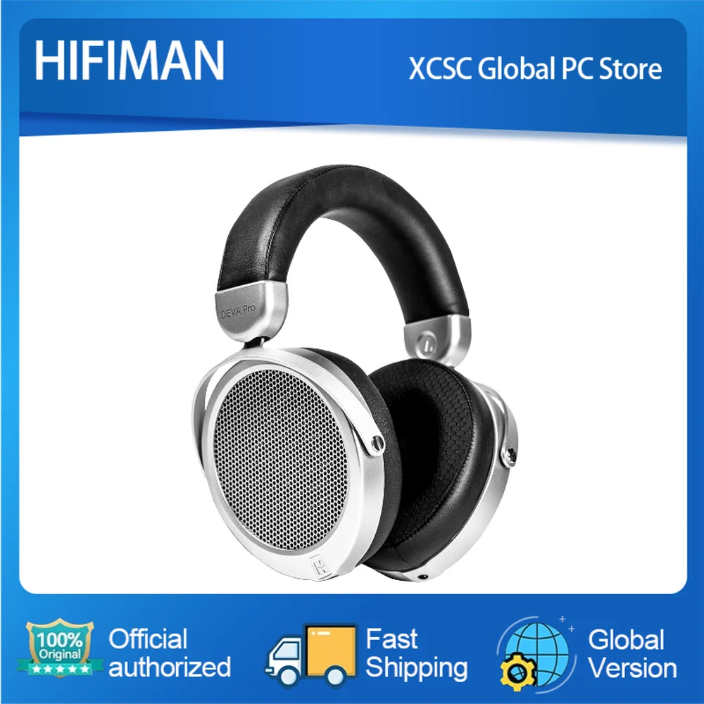 HIFIMAN Deva-Pro Over-Ear Full-Size Open-Back Planar Magnetic Headphone with Bluetooth Dongle/Receiver, Himalaya R2R Architectur
HIFIMAN Deva-Pro Over-Ear Full-Size Open-Back Planar Magnetic Headphone with Bluetooth Dongle/Receiver, Himalaya R2R Architectur