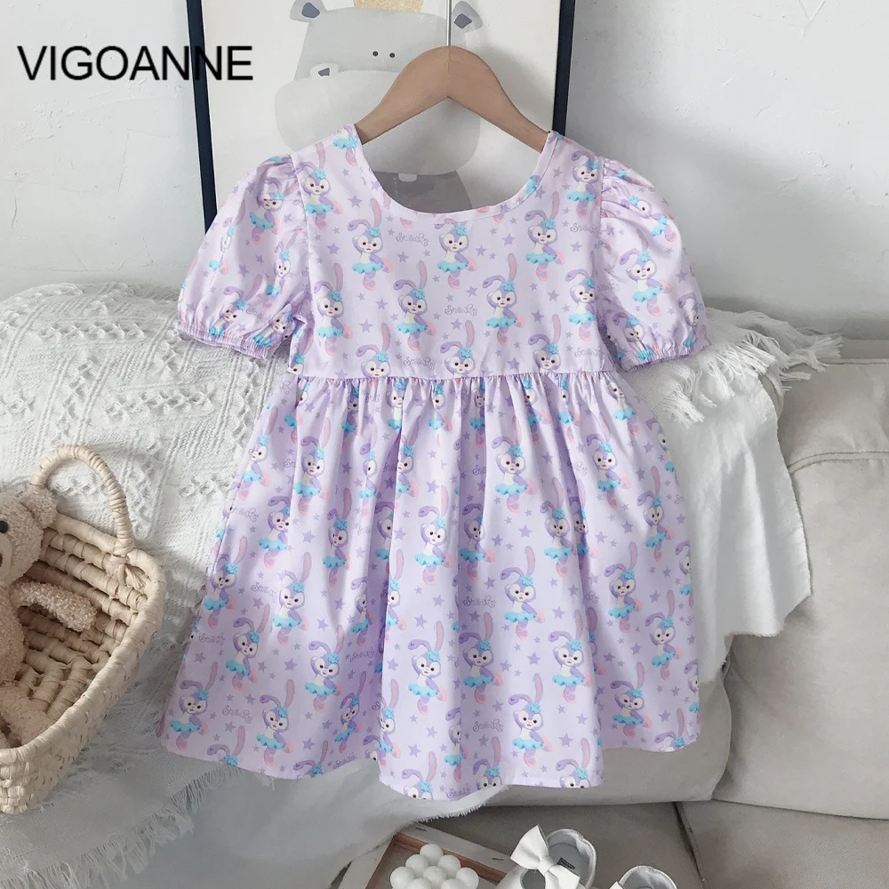 VigoAnne Girls Short Sleeves Star Dew Print Dress Backless Tied Hollow Dresses 2022 Summer Korean Dress Kids Clothes 2-8 Years
VigoAnne Girls Short Sleeves Star Dew Print Dress Backless Tied Hollow Dresses 2022 Summer Korean Dress Kids Clothes 2-8 Years