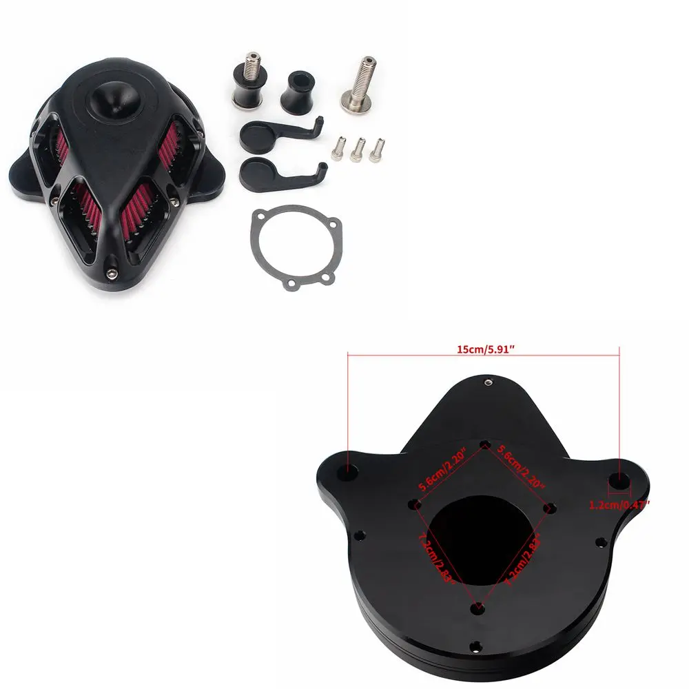 Motorcycle Air Filter Cleaner Kits for Touring Street Glide Road Glide 2008-2016 Softail models 2016-2017 
Motorcycle Air Filter Cleaner Kits for Touring Street Glide Road Glide 2008-2016 Softail models 2016-2017