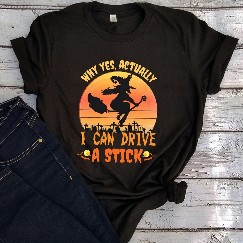 I Can Drive A Stick Shirt Actually I Can Drive A Stick Graphic T Shirts I Drive A Stick Witch Broom Shirt Halloween Tops
I Can Drive A Stick Shirt Actually I Can Drive A Stick Graphic T Shirts I Drive A Stick Witch Broom Shirt Halloween Tops