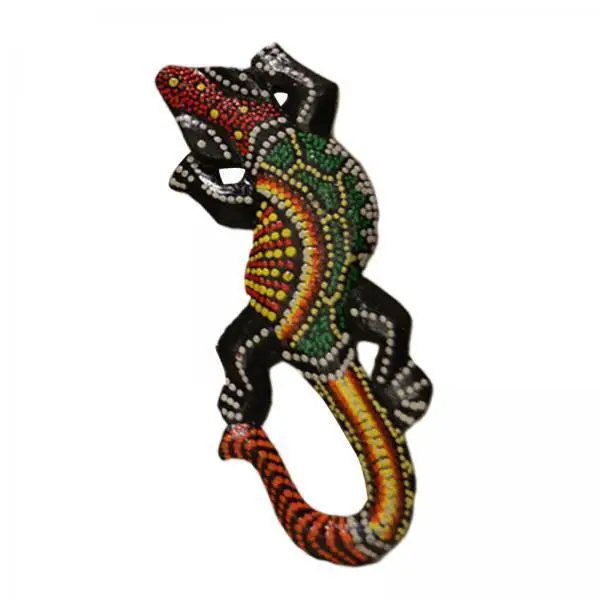2x разноцветная скульптура Gecko ручной работы в юго-восточном азиатском стиле для стены
2x разноцветная скульптура Gecko ручной работы в юго-восточном азиатском стиле для стены